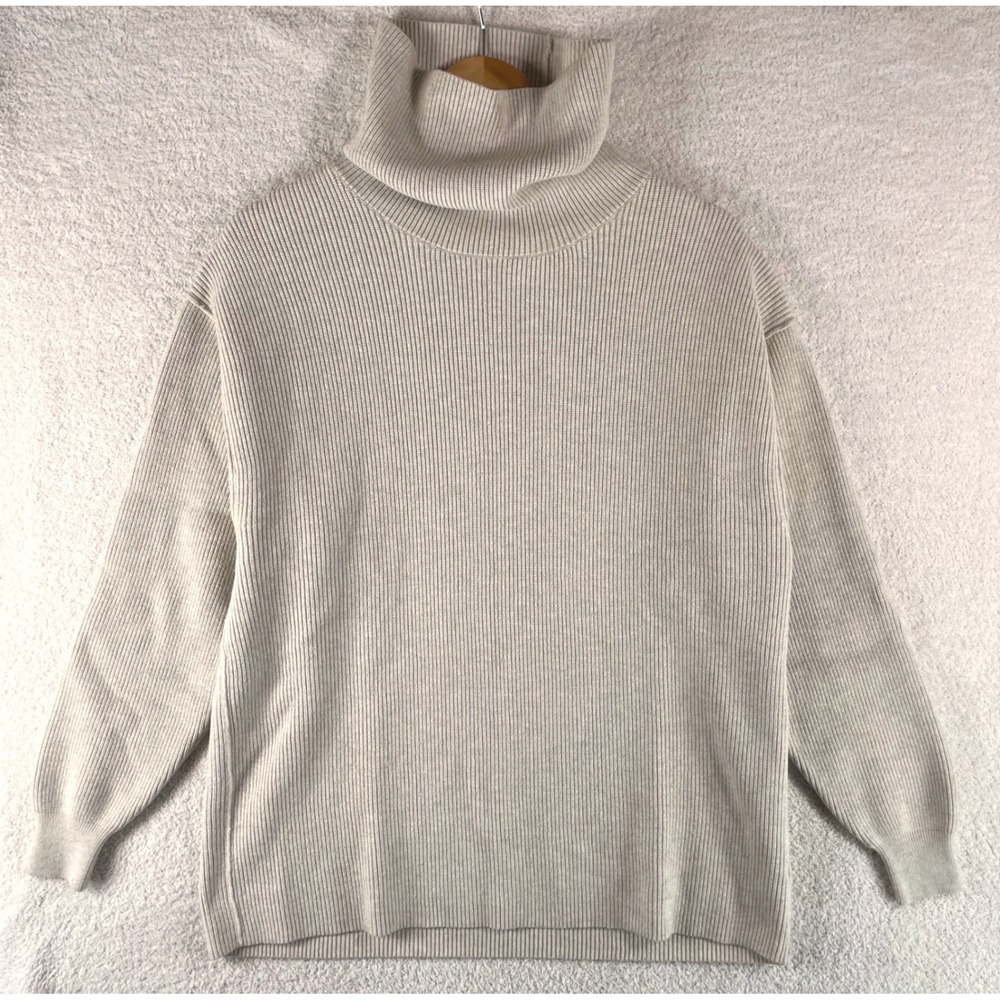 free people oversized turtleneck sweater softly structured XS hygge cozycore btc